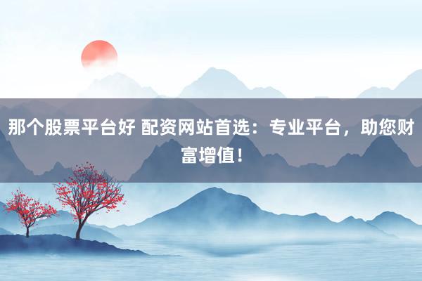 那个股票平台好 配资网站首选:专业平台,助您财富增值!