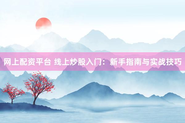 网上配资平台 线上炒股入门：新手指南与实战技巧